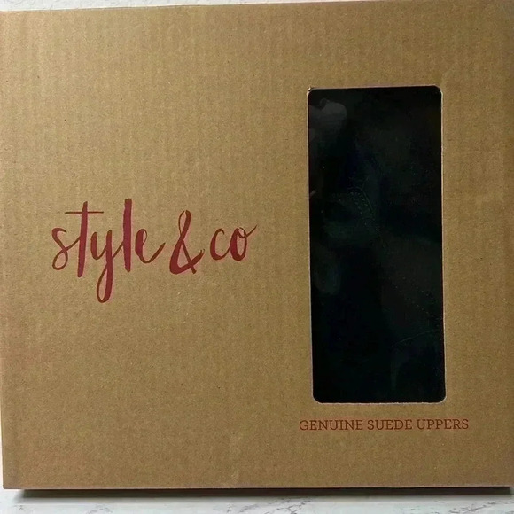 STYLE & CO. Terrii Womens Suede Faux Fur Lined Winter & Snow Boots Size 10 - Picture 11 of 11